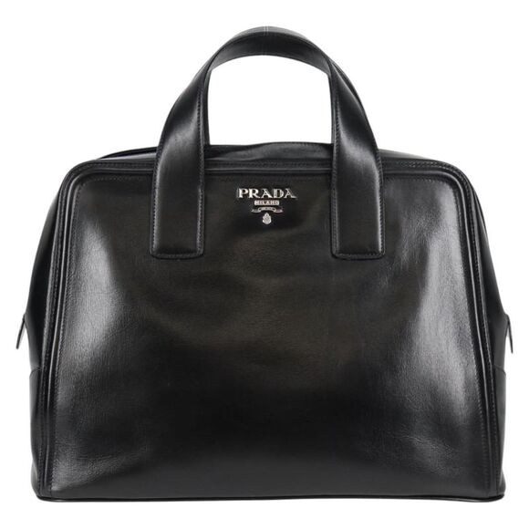 Prada Handbags - Prada Black Leather Handbag (Pre-Owned)
